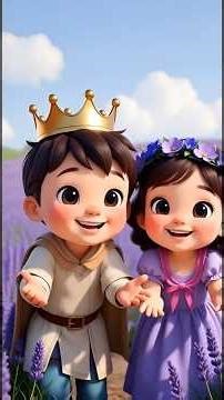 Kids Rhymes English 🎵 | Lavender’s Blue Dilly Dilly 💕 | Sweet Nursery Song