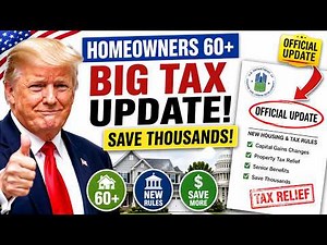 💰 Homeowners Over 60: BIG Housing Tax Update 2026 | New Senior Property Tax & Capital Gains Changes
