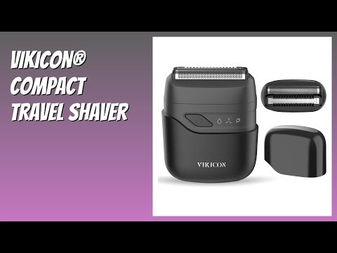 REVIEW (2025): VIKICON® Compact Travel Shaver. Features.