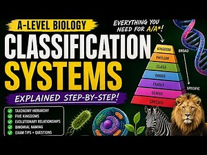 Eduqas A-level Biology: Classification Systems