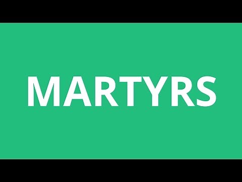 How To Pronounce Martyrs - Pronunciation Academy