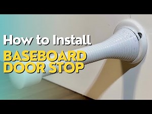 How to Install a Baseboard Door Stop