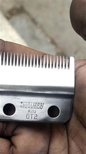Wahl trimmer Blades Sharpening Trick in 41 Seconds! #shorts video