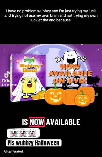 Pls wubbzy Halloween 👻👻👻