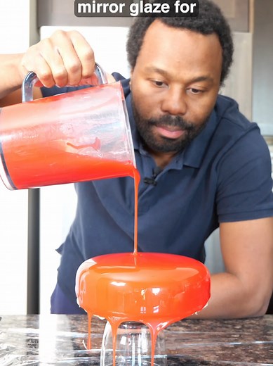 Mastering Mirror Glaze for Mousse Cake
