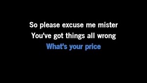 Karaoke Excuse Me Mr. - No Doubt - CDG, MP4, KFN - Karaoke Version