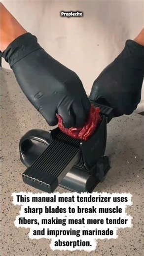 Manual Meat Tenderizer Demo #KitchenTools #MeatPrep #CookingTips