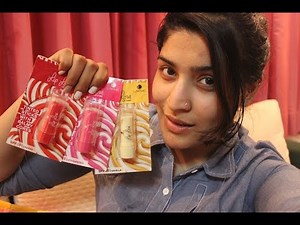 Lakme lip love lipbalm review, demo and lip swatches (3 shades)