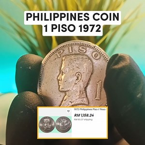 Philippines Coin 1 Piso 1972 #coin #syiling | Oh MyAsal