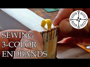 Making a Handmade Book - Part 2 - Rounding & Endbands