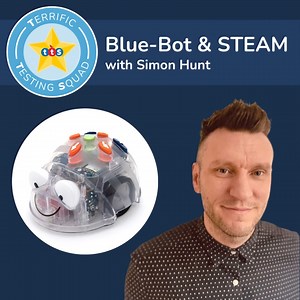 Our Terrific Testing Squad and Mr Hunt from the Front review the Blue-Bot® Bluetooth Programmable Floor Robot! 烙 Watch the full clip over on our YouTube channel  https://bit.ly/45qjK5V #TerrificTestingSquad #TestingSquad #MrHunt #PrimarySchool #TestingSquadApproved #TeacherApproved | TTS Resources | Facebook
