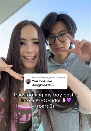 Transforming My Best Friend into BTS Jungkook