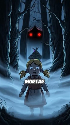 The Witch With the Walking House Eats Trespassers #mythology #creepy #shorts