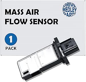 Mass Air Flow Sensor MAF - Compatible with Ford Escape, Expedition, Explorer, F150, F250, F350, Lincoln MKX, MKZ, Navigator, Town Car - Replaces 3L3Z-12B579-BA, MAF0012, AFH60M19