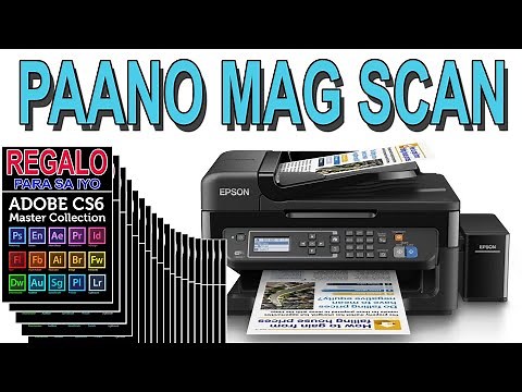 L565 PRINTER, paano mag SCAN ng documents