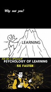 Want to Learn Faster? Master These 6 Rules (psychology of learning) Ever feel like learning is a slow, painful climb? This stickman science video reveals the 6 research-backed rules to learn any new skill up to 5x faster. It's not about being a genius—it's about learning how to learn (meta-learning). Struggling with languages, coding, instruments, or any new skill? These rules from the world's fastest learners will transform your approach. We break down complex neuroscience and productivity prin