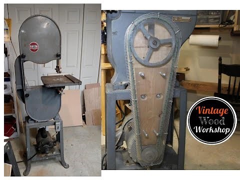 Supercharging a 1948 Delta Band Saw- Resawing Setup and other Upgrades How to