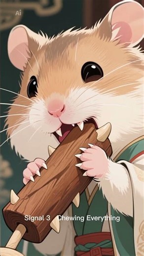 Things Your Hamster Is Trying to Tell You 🐹