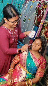 4.7K views · 131 reactions | কী ভাবে সহজেই আমি Bridal সাজাই樂樂...full video টা দেখার অনুরোধ রইল | Makeup Artist Baishakhi | Facebook