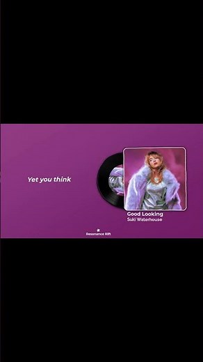Suki Waterhouse - Good Looking (Lyrics) #lyrics #sukiwaterhouse