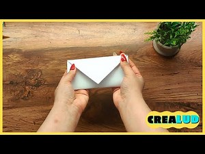 How to Make a Paper Envelope Without Glue in Seconds! ✉️ Easy and Elegant DIY