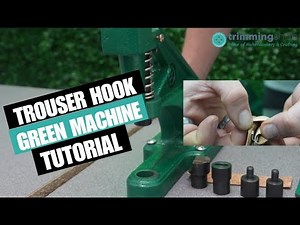 How to fit Trouser Hooks with a Green Machine