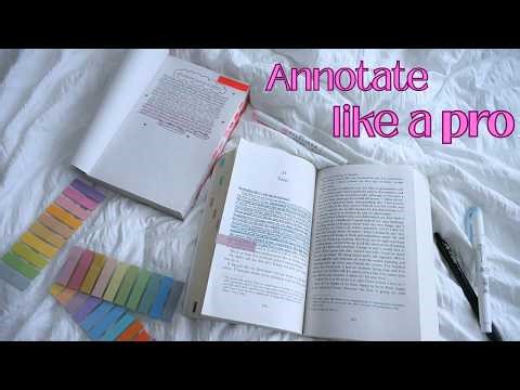 How to annotate a book | my tips and how I annotate 📖🖊️