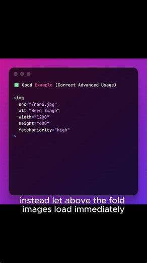 loading="lazy" Can Hurt Performance ❌ | Advanced HTML