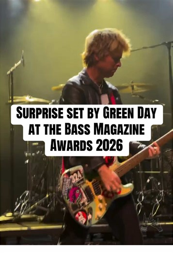 Green Day's Surprise Performance at Bass Magazine Awards 2026