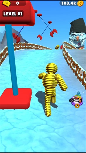 Rope man ♥️ Gameplay 💪🔥|#shortsfeed #games #youtubeshorts