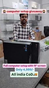 162K views · 17K reactions | Ji ha full computer setup with 19 inch screen cpu Amd A4 7th gen. Keybaord mouse cables cleaner mouspad Laptop Adda Best second Hand in your Hand ☎️636737-2712 ☎️8854-833-933 #laptop_adda #usedlaptop #jaipur #viral #laptop #trending #laptopadda #usedpc #usedcomputer #pcworld #laptopaddajaipur | Laptop adda | Facebook