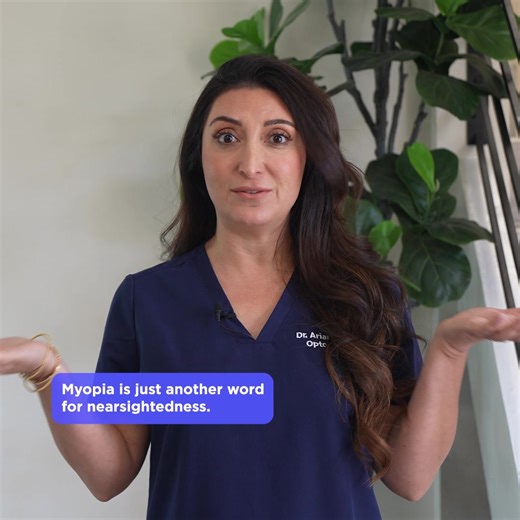1.9K views · 11 reactions | Your eye doctor said your child has myopia...my-o-p-WHAT? In today's "Eye-Q 101," VSP network eye doctor, Arian Fartash defines myopia. | VSP Vision Care | Facebook