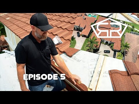 Steel Tile, Stone Coated, Barrel Vault Roof, Start to Finish Installation, Santa Fe