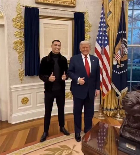 Ronaldo is a GREAT GUY. Loved meeting him at the White House. Really smart, and cool!!! President DJT | Donald J. Trump
