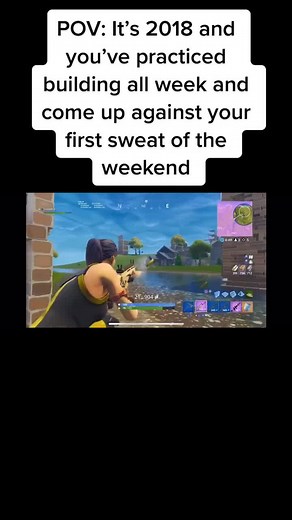 I prefer build fights from 2018 #fortnite #fortniteclips #POV #fyp #battleroyale