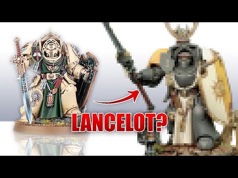 Kitbashing new Dark Angels into Proper 40K KNIGHTS!!