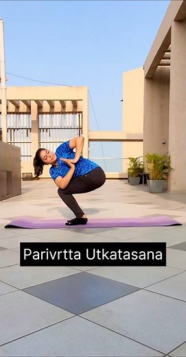 Parivrtta Utkatasana