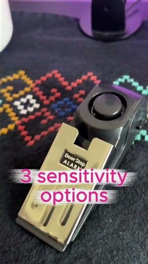 Secure Your Peace of Mind with this Door Stop Alarm