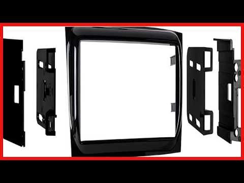 Seamless Double DIN Radio Installation Kit for 2015-Up Dodge Ram Promaster City