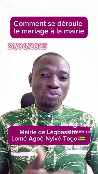 Comment se déroule un mariage à la mairie en France