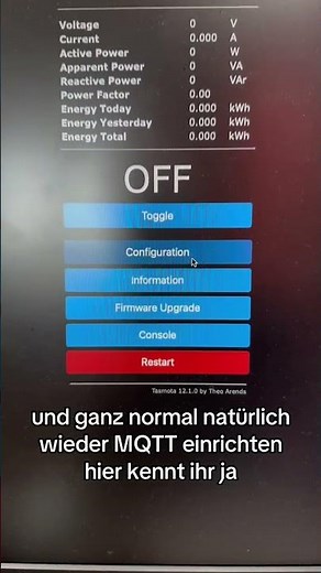 Tasmota Steckdose reset neu verbinden geht einfach