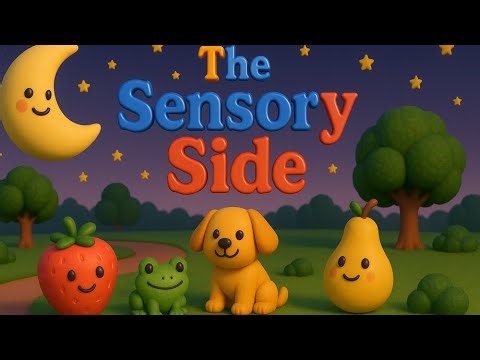Baby Sensory 🐾🍓 Infant Visual Stimulation | Baby Sensory Video With Music And Animation