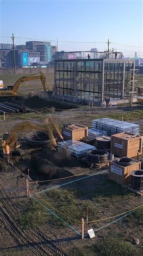 Cyberpunk Vertical Farm Timelapse | From Empty Lot to Glowing Futuristic Skyscraper #timelapse