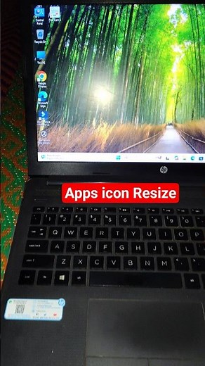 How to Change Apps Icon Size In Laptop