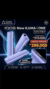 IQOS New ILUMA i ONE Digital Violet link ada di Bio‼️