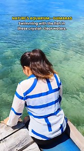 This private beach cove in Jordan, Guimaras feels like a real-life aquarium. 🐠🐟🌊 | Pride of Panay