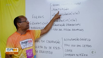 Preparação Enem: professor de português dá dicas sobre gramática