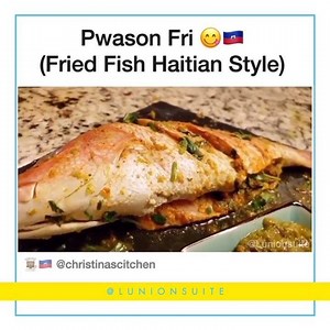 11K views · 134 reactions | How do you like your snapper?  Red snapper is a very popular fish; especially in the Caribbean. Red snapper is one of Haitians’ favorite fish for its beautiful color and delicious taste. They are either boiled with parsley, hot pepper, black pepper, and shallots, stewed, fried, grilled or baked.  ‍ Christina's Cultured Kitchen #lunionsuite #haitian #haitianamerican #haitainfood #tgif | The Haitian American | Facebook