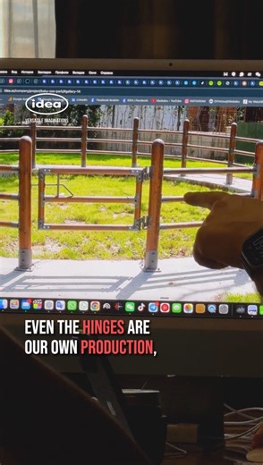 See how we bring every project to life with our own hands & ideas! From design to production, even the hinges are made by us. This pony fence in Baku Zoo Park shows the level of quality we deliver. #idea #ideaaz #ideabaku #versatileimaginations 🔗https://idea.az/company/project/baku-zoo-park/ | IDEA