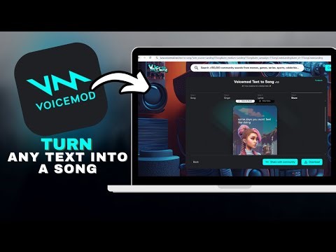 How to Turn Any Text into a Song Using Voicemod in SECONDS!